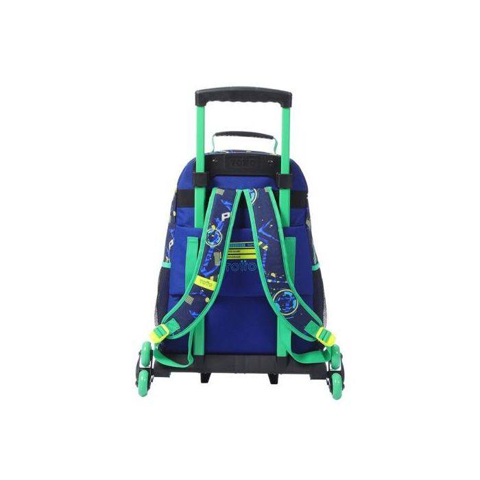 Totto Mochila Morral Infantil Kong Lab L con Ruedas Azul Marino MJ03KLB006-2410-8JDL 2