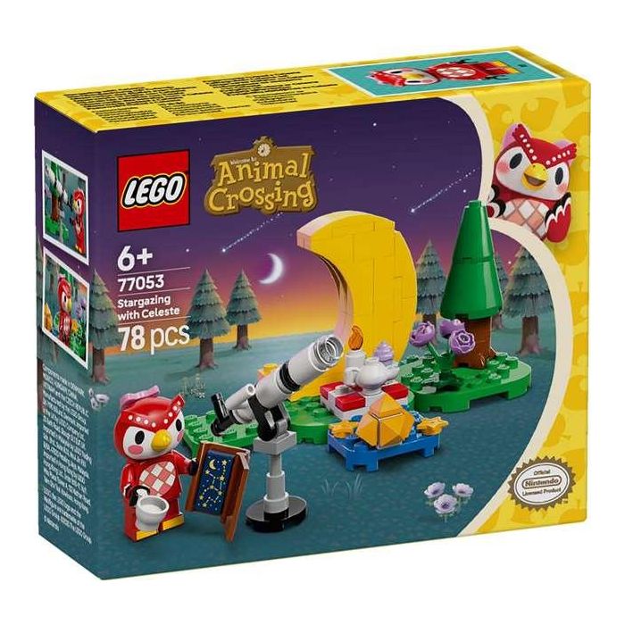 Lego Animal Crossing: Set 'Mirando las Estrellas con Estela' - Juego de Construcción Educativo para Niños y Niñas de 6 Años o Más Lego Animal Crossing: Set 'Mirando las Estrellas con Estela' - Juego de Construcción Educativo para Niños y Niñas de 6 Años o Más
