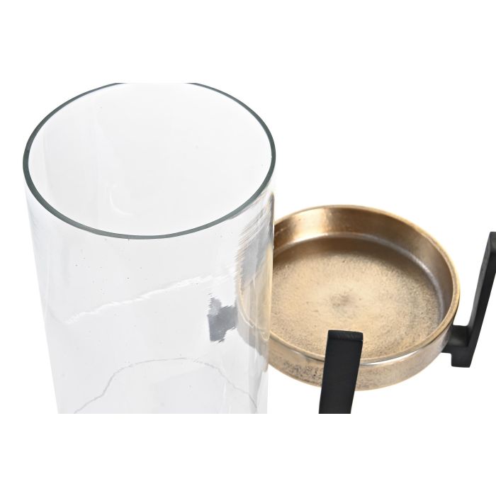 Portavela Moderno DKD Home Decor Champan Plateado 15 x 28 x 15 cm (2 Unidades) 2 Portavela Moderno DKD Home Decor Champan Plateado 15 x 28 x 15 cm (2 Unidades) 2