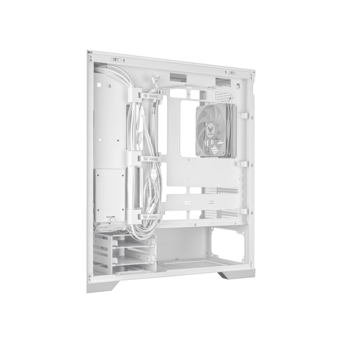 ASUS TUF Gaming GT302 ARGB Midi Torre PC Blanco - 90DC00I3-B19000 - Compatible con EATX, ATX, micro ATX, Mini-ITX, Ventiladores 3x140mm, Iluminación RGB 17