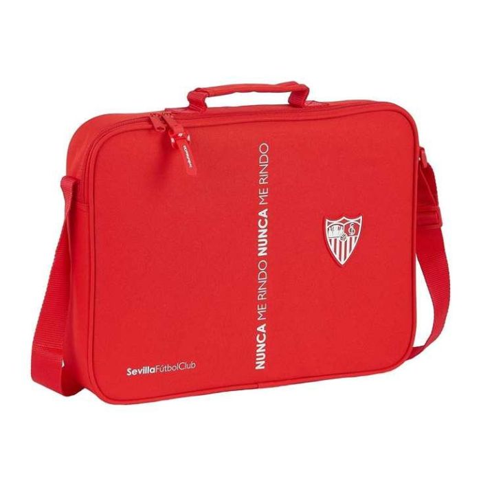 Cartera Escolar Sevilla Fútbol Club Rojo (38 x 28 x 6 cm) Cartera Escolar Sevilla Fútbol Club Rojo (38 x 28 x 6 cm)