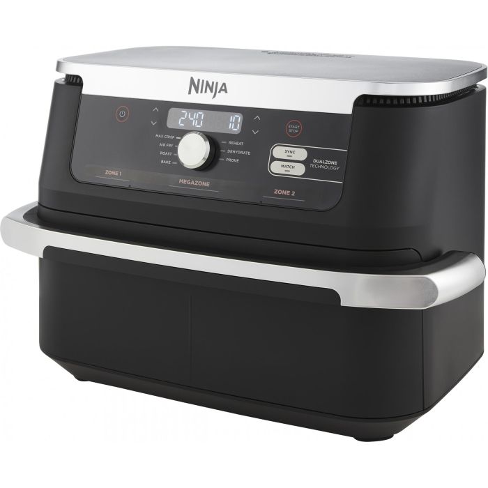 Ninja AF500EU Foodi FlexDrawer Freidora de Aire Caliente 10.4L Doble Zona 8 Personas Hornea Asa Deshidrata 1 Ninja AF500EU Foodi FlexDrawer Freidora de Aire Caliente 10.4L Doble Zona 8 Personas Hornea Asa Deshidrata 1