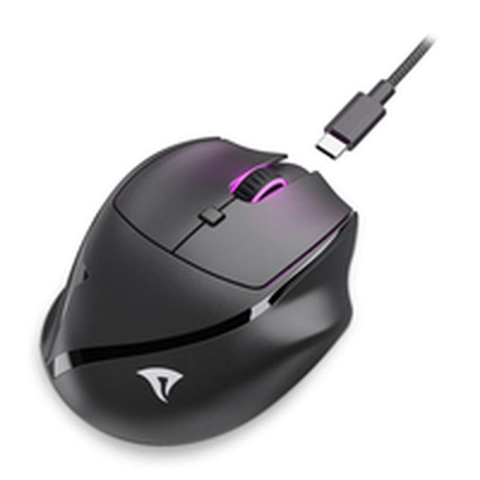 Sharkoon OfficePal M25W ratón Juego mano derecha RF Wireless + USB Type-C Óptico 4000 DPI 9 Sharkoon OfficePal M25W ratón Juego mano derecha RF Wireless + USB Type-C Óptico 4000 DPI 9