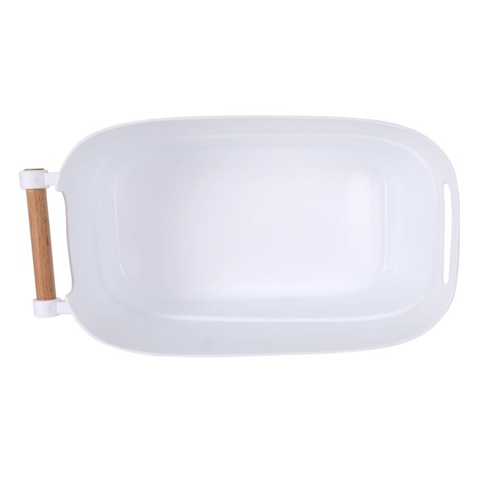 Confortime Cesta Multiusos con Asas de Madera, 18 cm Ancho x 33,5 cm Largo x 15 cm Alto (12 Unidades) 9 Confortime Cesta Multiusos con Asas de Madera, 18 cm Ancho x 33,5 cm Largo x 15 cm Alto (12 Unidades) 9