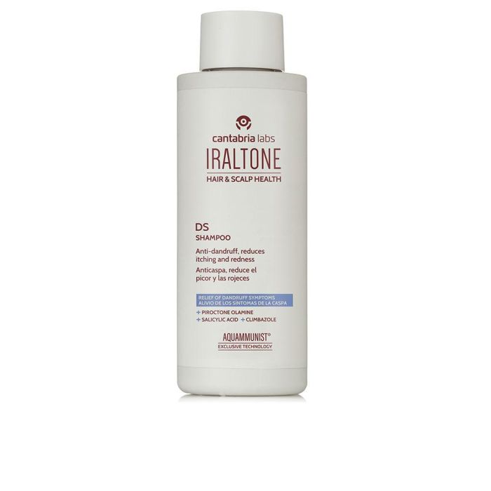 Iraltone Champú DS 200 ml para Dermatitis Seborreica, Alivia Descamación y Picor con Fórmula Multi-activa Iraltone Champú DS 200 ml para Dermatitis Seborreica, Alivia Descamación y Picor con Fórmula Multi-activa