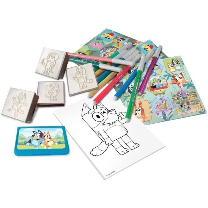 Multiprint 24120 / MUL8009233241206 - Mochila con 4 Sellos de Tinta Azulados para Actividades Infantiles 1 Multiprint 24120 / MUL8009233241206 - Mochila con 4 Sellos de Tinta Azulados para Actividades Infantiles 1