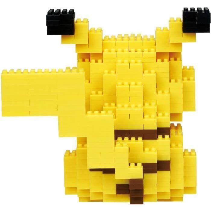 Figura para construir - BANDAI - NANOBLOCK - Pokémon - Pikachu Deluxe Figura para construir - BANDAI - NANOBLOCK - Pokémon - Pikachu Deluxe