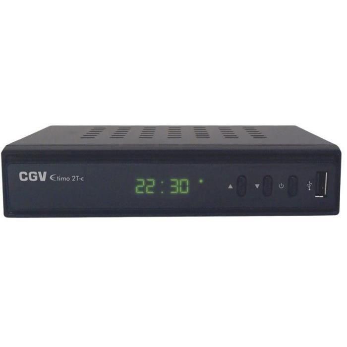 Receptor/grabador TNT - CGV - ETIMO 2TC - Sintonizador dual - HD - DVB-T2 HEVC 265 1 Receptor/grabador TNT - CGV - ETIMO 2TC - Sintonizador dual - HD - DVB-T2 HEVC 265 1