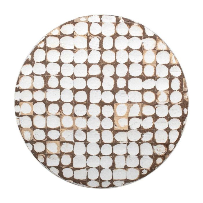 Mesita Auxiliar Item Home DKD Home Decor Blanco 40 x 42 x 40 cm 3