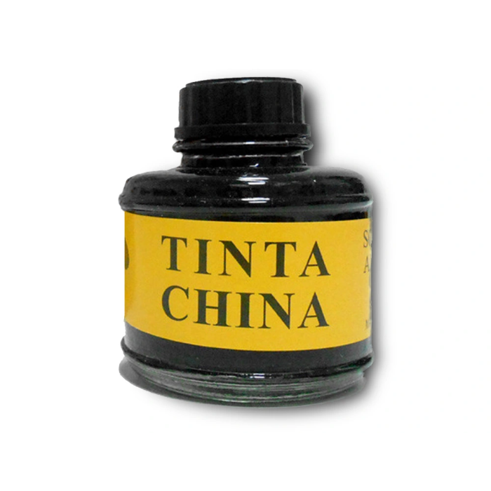 Artist Tinta China Negra Bote 60 ml Para Papel Y Cartón Totalmente Opaca 2 Artist Tinta China Negra Bote 60 ml Para Papel Y Cartón Totalmente Opaca 2