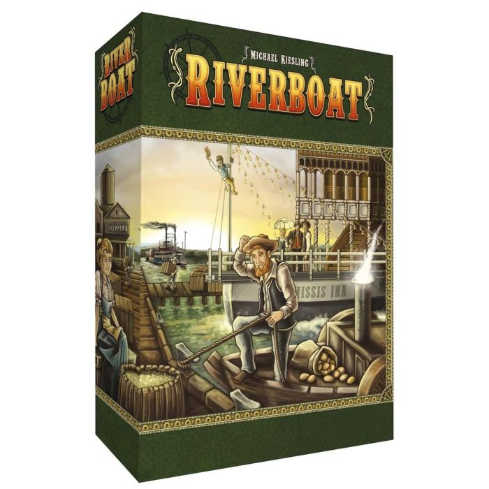 Sd games Juego de Mesa Riverboat para 2 a 4 Jugadores, Edad 10+