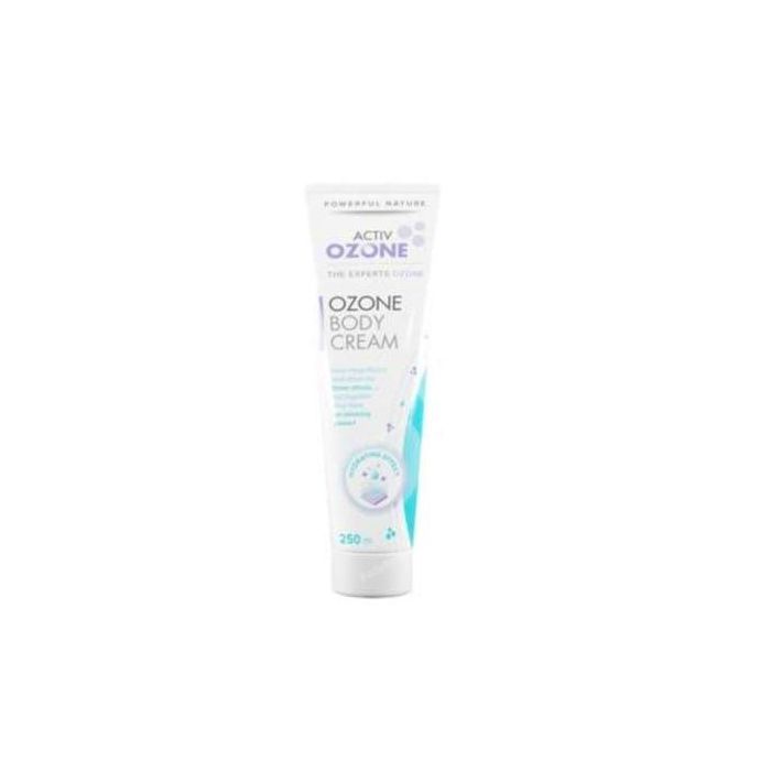 ACTIVOZONE Body Cream 250ml - Crema Corporal Hidratante y Regeneradora con Aceites Ozonizados, Aloe Vera y Avena
