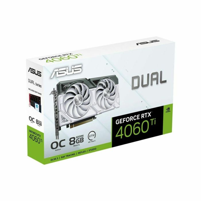 ASUS - Tarjeta gráfica - DUAL-RTX4060TI-O8G-WHITE 4