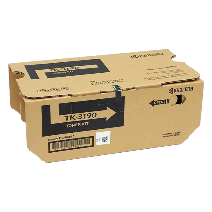 Kyocera-Mita Toner Negro Tk-3190 para M3655Idn, M3660Idn, M3860Idn, P3055Dn, P3060Dn, P3155Dn, P3260Dn 1