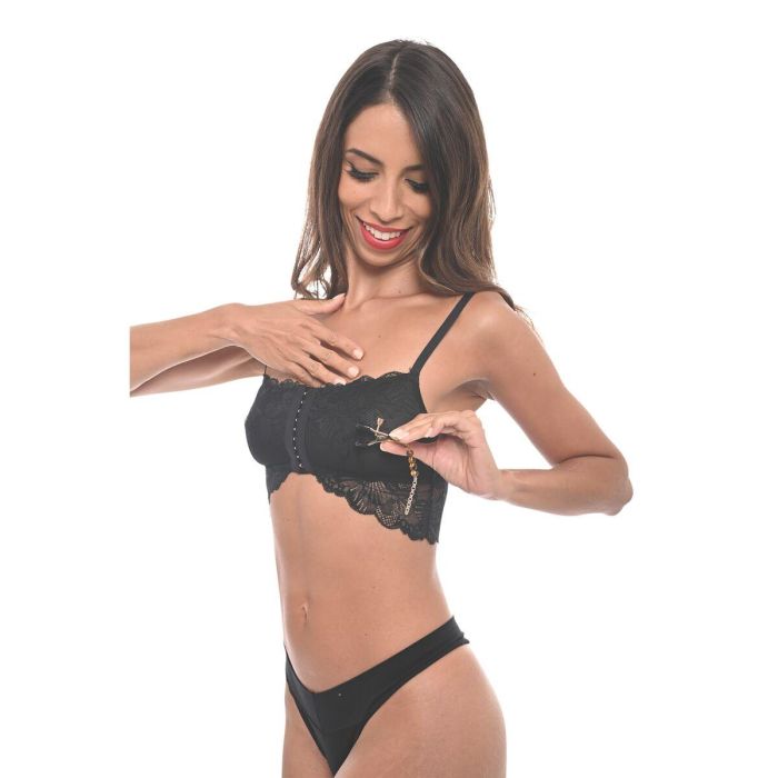Cadena Con Pinzas Para Pezones Sportsheets Amber Beaded 2 Cadena Con Pinzas Para Pezones Sportsheets Amber Beaded 2