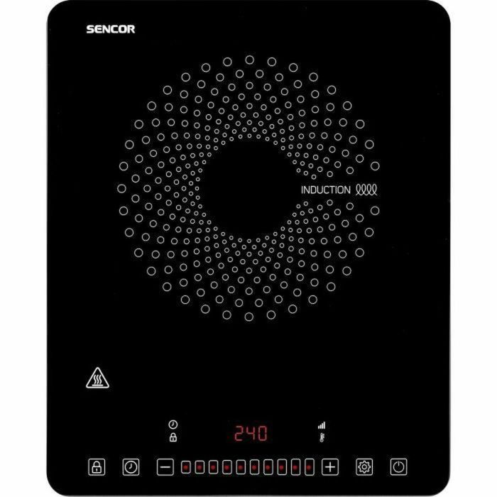 Placa de inducción - SENCOR - SCP 3701BK - 2000 W - 1 fuego - Negro 5 Placa de inducción - SENCOR - SCP 3701BK - 2000 W - 1 fuego - Negro 5