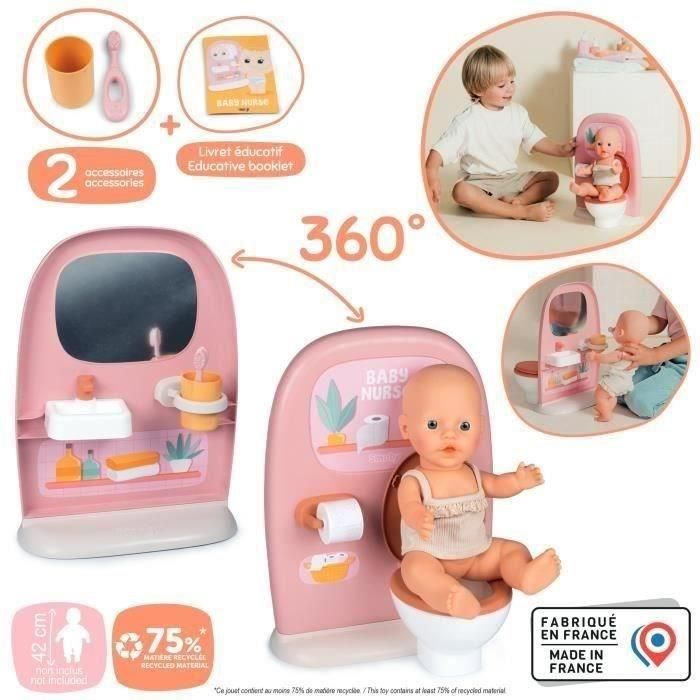 Smoby SMO3032162205006 - Inodoro de juguete Baby Nurse para niños a partir de 3 años 3 Smoby SMO3032162205006 - Inodoro de juguete Baby Nurse para niños a partir de 3 años 3