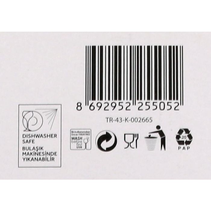 Lav Set 6 Mugs Apilables Cozy 360 Cc (4 Cajas)