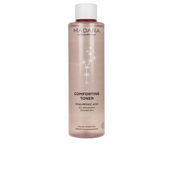 Mádara Organic Skincare Comforting Toner: Tónico Facial calmante con Ácido Hialurónico para Piel Deshidratada y Sensible, 20 ml