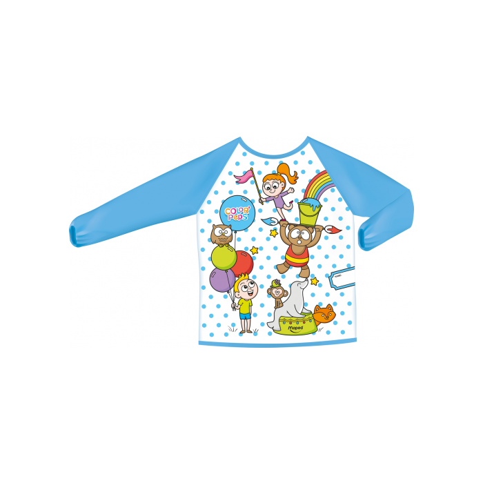 Maped 820310 Baby Delantal Color'Peps Early para Niños 82-110 cm, Multicolor, 1-5 Años