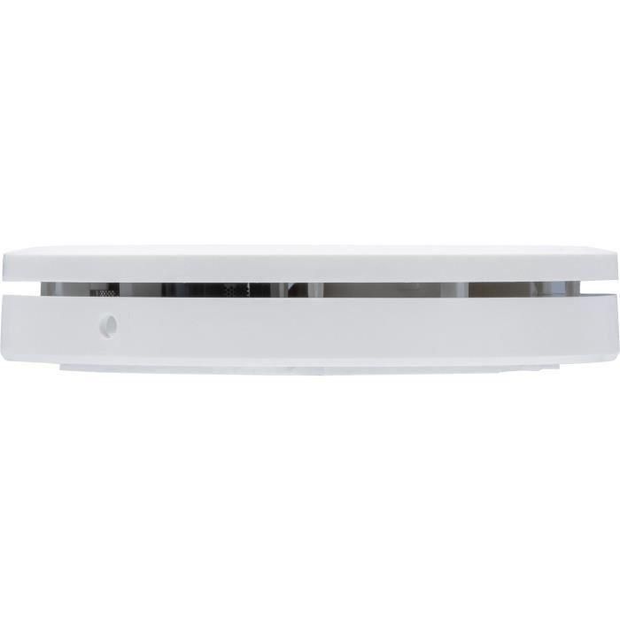 Detector de humo - ABUS - RWM160 - Diseño ultraplano - Protección 40 m² - Alarma 85 dB - Batería de litio de 10 años 4 Detector de humo - ABUS - RWM160 - Diseño ultraplano - Protección 40 m² - Alarma 85 dB - Batería de litio de 10 años 4