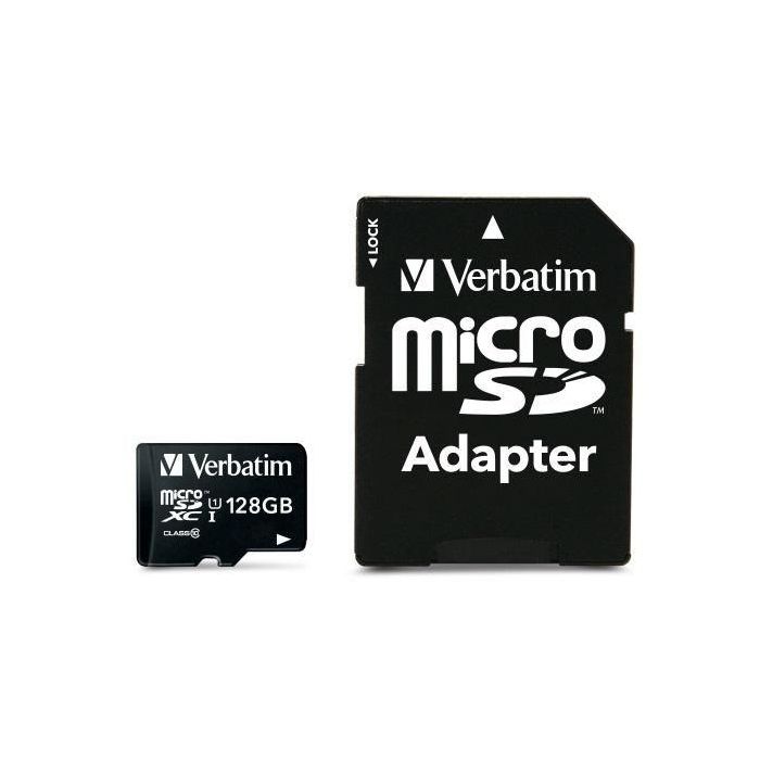 Verbatim Micro Sdhc 128 grb Clase 10 C-Adaptador Verbatim Micro Sdhc 128 grb Clase 10 C-Adaptador