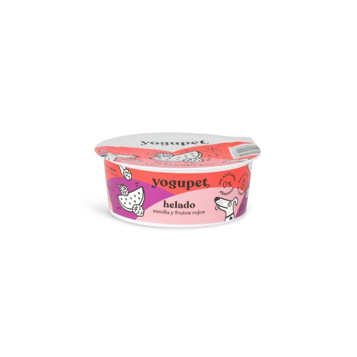 Yogupet Helado Perro-Gato Frutos Rojos 4x110 gr Yogupet Helado Perro-Gato Frutos Rojos 4x110 gr
