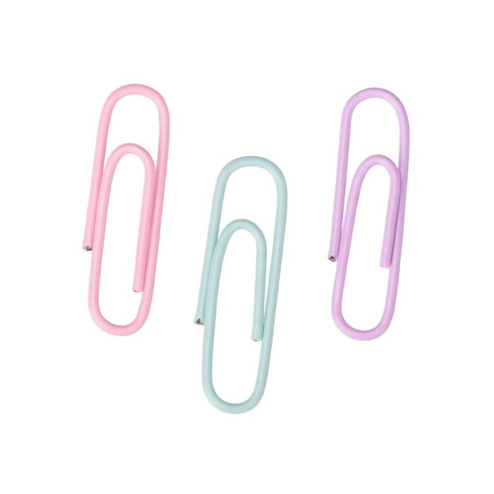 Clips Pincello 60 pzs, surtidos colores morado, rosa, verde, 8x13x2 cm (48 Unidades) 1 Clips Pincello 60 pzs, surtidos colores morado, rosa, verde, 8x13x2 cm (48 Unidades) 1