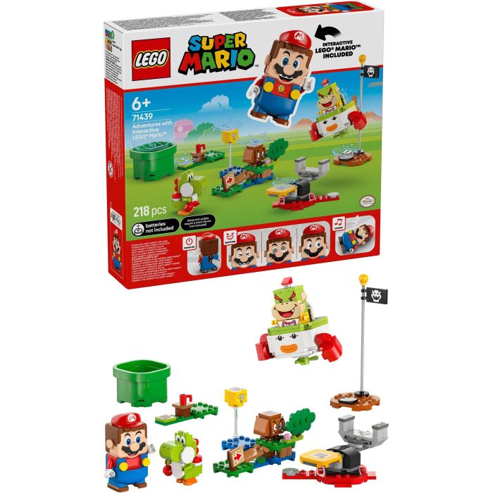 Lego Super Mario Juego de Construcción Aventuras Interactivas - Playset para Niños +6 Años con Funciones Interactivas (LR03) 10