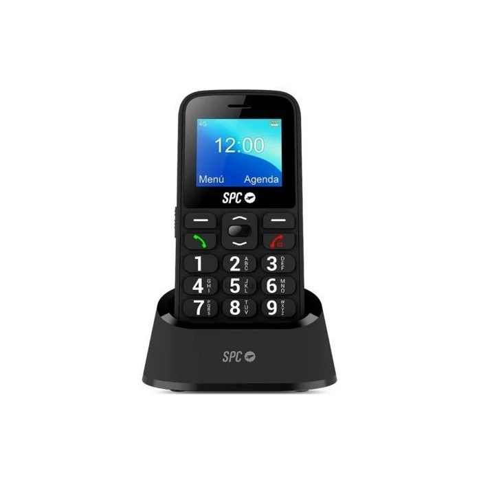 SPC Teléfono Móvil Fortune 2 4G Personas Mayores Negro 2329N 1