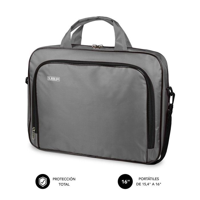 Subblim Oxford Laptop Bag 15,4-16" Grey SUB-LB-1OLB051