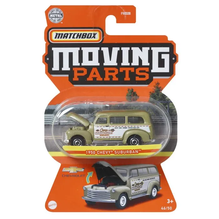 Matchbox Vehículos con Piezas Móviles (Modelo Aleatorio) - 3 Años y + 5