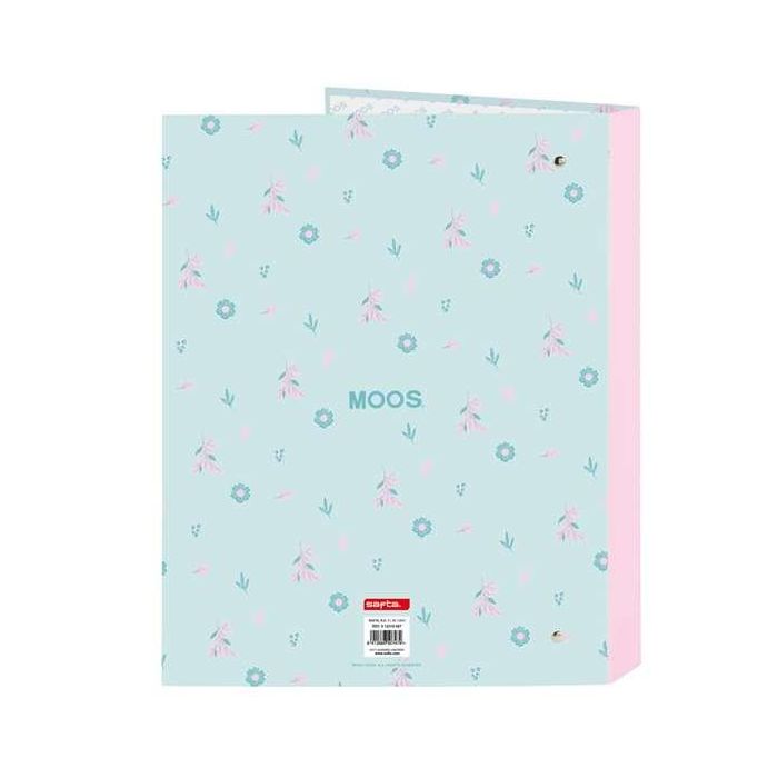 Safta Carpeta Folio 4 Anillas "Garden" 26,5x33x4cm Acolchado 1 Safta Carpeta Folio 4 Anillas "Garden" 26,5x33x4cm Acolchado 1