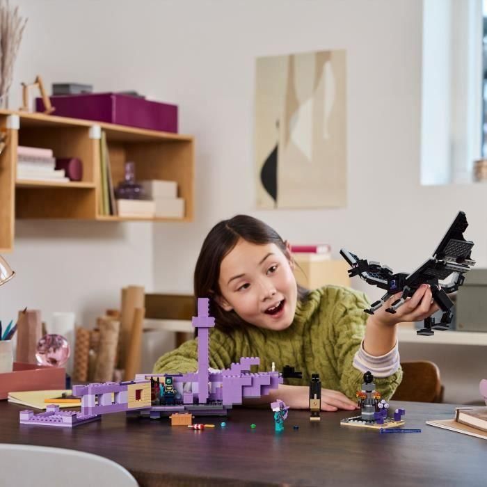 LEGO 21264 Minecraft El Dragón y el Barco de Ender - Set de Construcción inspirado en Videojuegos 4 LEGO 21264 Minecraft El Dragón y el Barco de Ender - Set de Construcción inspirado en Videojuegos 4