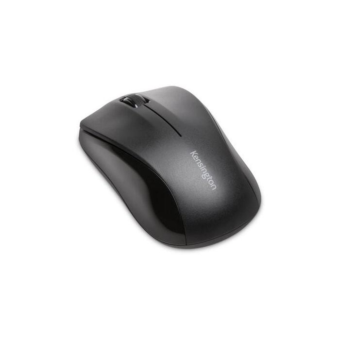 Kensington Ratón Inalámbrico ValuMouse con Clic Silencioso y Ambidextro, Sensor Óptico 1000 DPI, USB Nano, Plug & Play para PC/Mac