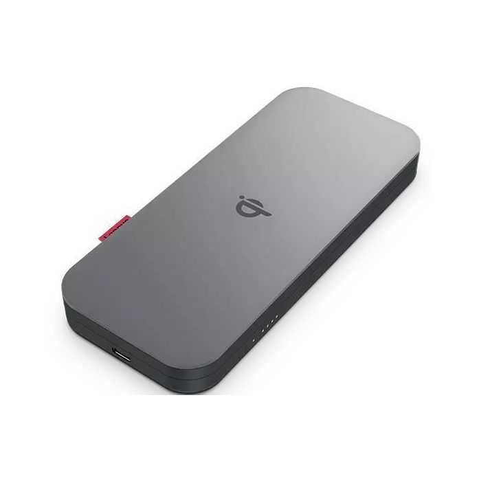 Lenovo Power Bank Inalámbrico 10000 mAh Carga Rápida Qi 3