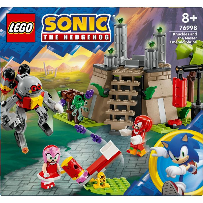 LEGO 76998 Sonic the Hedgehog Set de Knuckles y el Santuario del Maestro Jugador Esmeralda 11