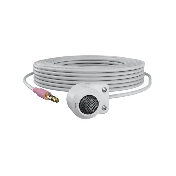 Axis T8351 MK II Micrófono Hemisférico Discreto de Alto Rendimiento para Audio Superior 3.5mm Jack o 4-Pin