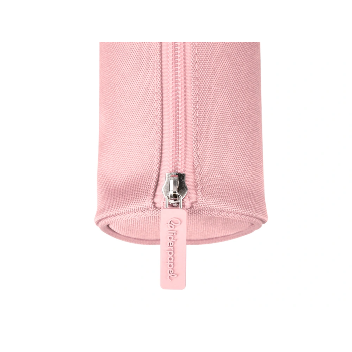 Liderpapel Estuche Portatodo Classic Cilíndrico Ancho Rosa 210x70mm 6