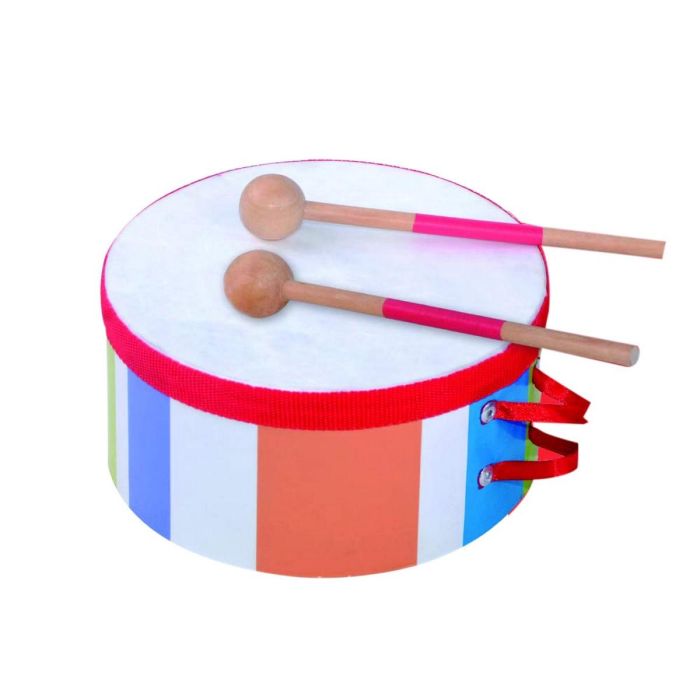 Reig Tambor de Juguete para Niños | Fabricado en Plástico Resistente | Diámetro 15,25 cm | Instrumento Musical Percusión +3 Años