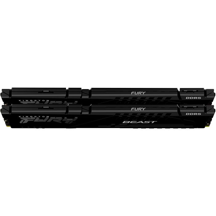 Kingston FURY Beast Black Kit 32GB (2x16GB) DDR5 5200MT/s CL36 DIMM para PC con On-Die ECC y AMD EXPO 1 Kingston FURY Beast Black Kit 32GB (2x16GB) DDR5 5200MT/s CL36 DIMM para PC con On-Die ECC y AMD EXPO 1