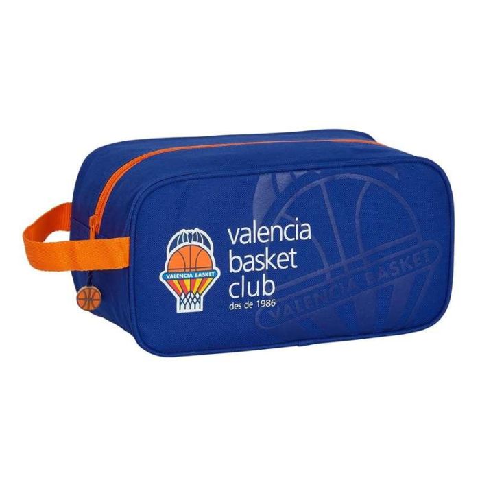 Zapatillero de Viaje Valencia Basket Azul Naranja (29 x 15 x 14 cm) 5 Zapatillero de Viaje Valencia Basket Azul Naranja (29 x 15 x 14 cm) 5