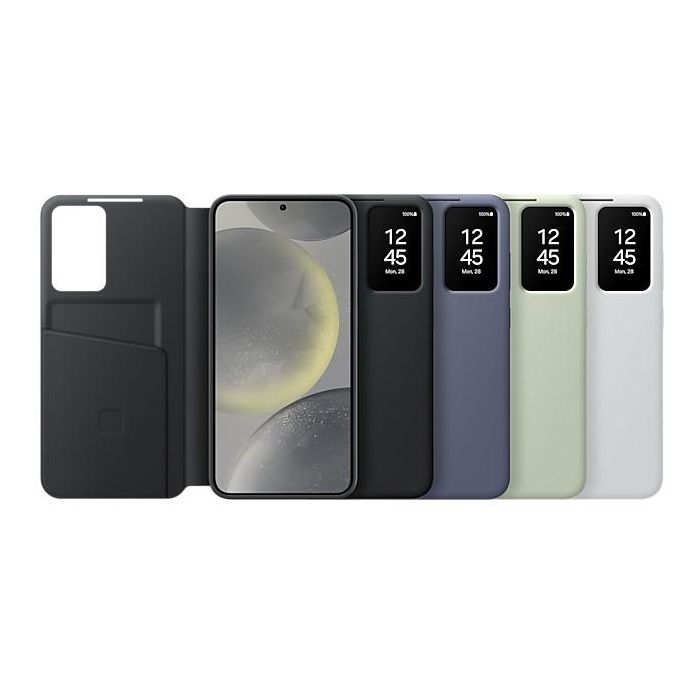 Samsung Funda Smart View Wallet para Galaxy S24+, Cartera con Bolsillo para Tarjetas, Protección Rayones, Negro 5 Samsung Funda Smart View Wallet para Galaxy S24+, Cartera con Bolsillo para Tarjetas, Protección Rayones, Negro 5