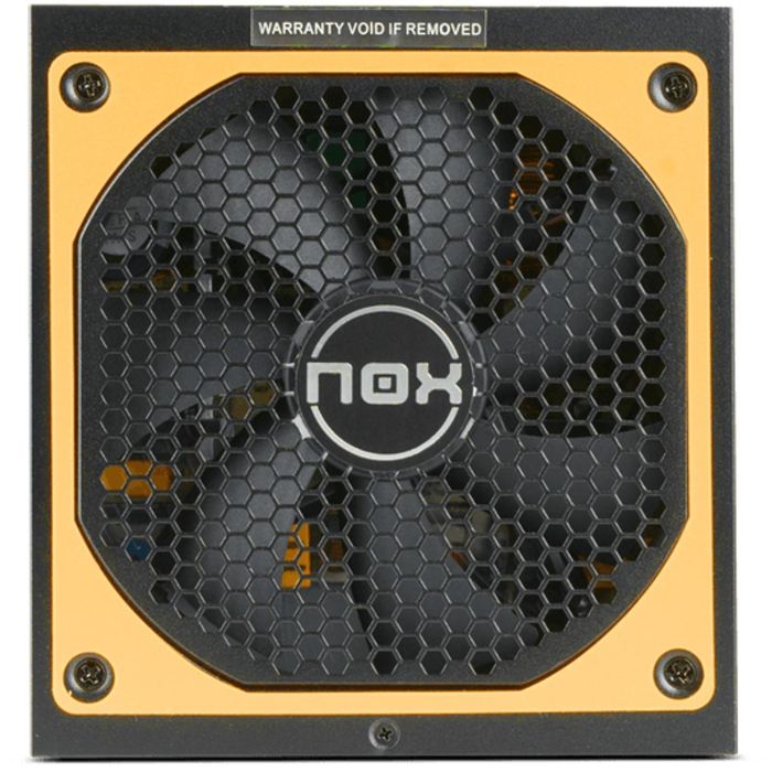 NOX Urano VX 750W Bronze Edition Fuente de Alimentación ATX 20+4 pin Negro, Naranja 1