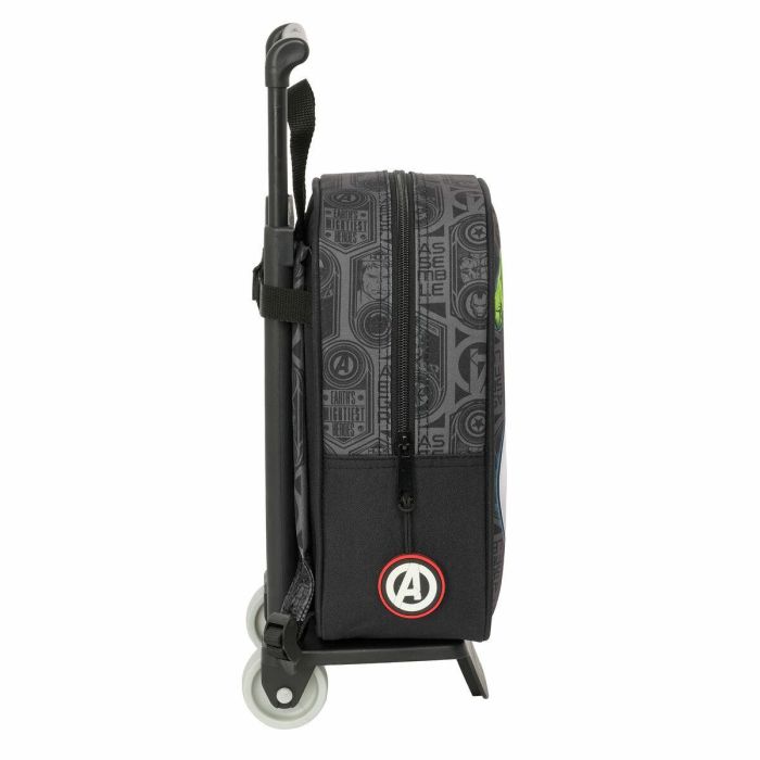 Mochila Escolar con Ruedas The Avengers Vendetta Negro 22 x 27 x 10 cm 2