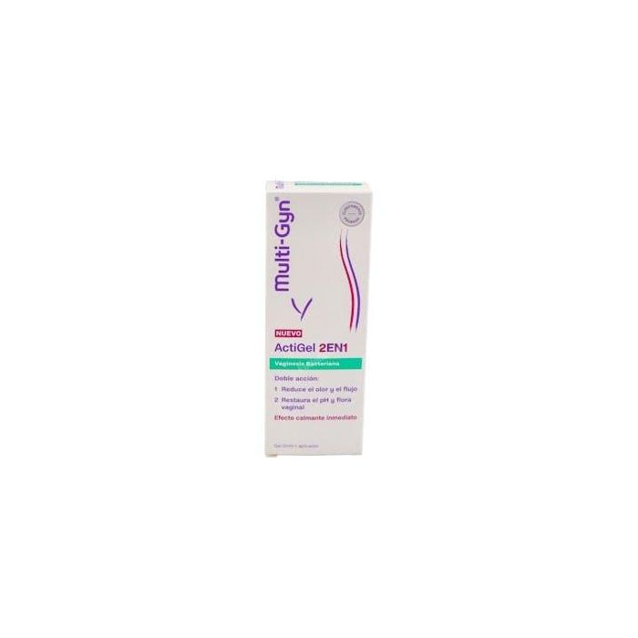 Multi-Gyn ActiGel 2 en 1 50 ml con Aplicador - Gel vaginal para el alivio de molestias y picores