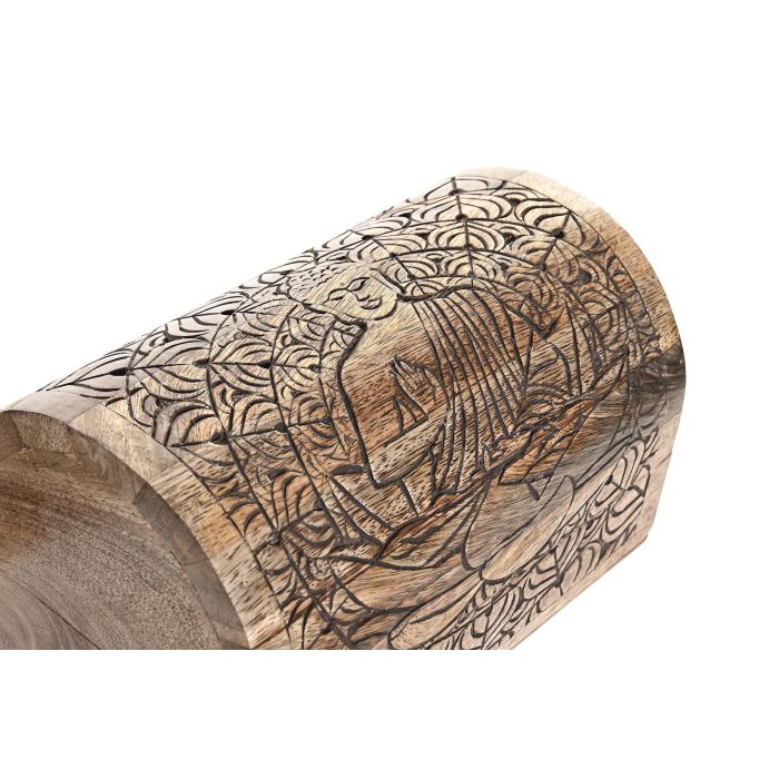DKD Home Decor India8 Joyero Oriental Buda Madera de Mango Acabado Natural Marrón Oscuro 23 x 15 x 15 cm Set de 2 1 DKD Home Decor India8 Joyero Oriental Buda Madera de Mango Acabado Natural Marrón Oscuro 23 x 15 x 15 cm Set de 2 1