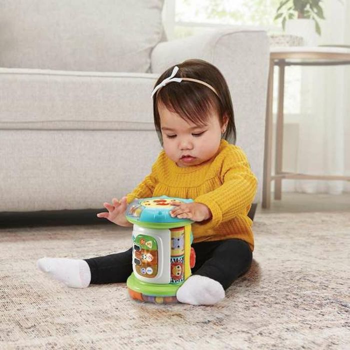 Vtech Rodillo mágico 3 en 1 Multiactividades con 3 botones LED de colores, luces y sonidos para bebés de 6 a 36 meses, 25x15x24,1cm 1 Vtech Rodillo mágico 3 en 1 Multiactividades con 3 botones LED de colores, luces y sonidos para bebés de 6 a 36 meses, 25x15x24,1cm 1