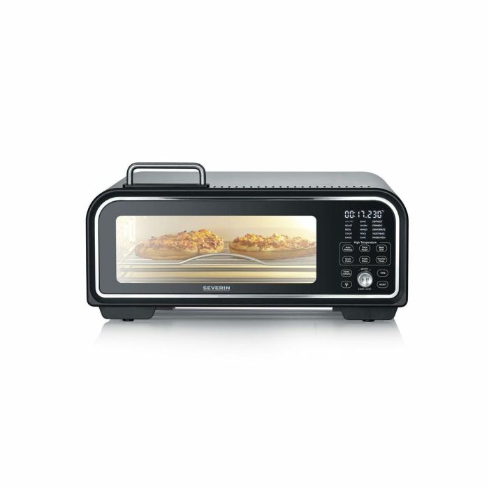 Horno de pizza SEVERIN - PG8575 - Piedra para pizza diámetro 29cm - Capacidad 18L - 2000W 15 Horno de pizza SEVERIN - PG8575 - Piedra para pizza diámetro 29cm - Capacidad 18L - 2000W 15