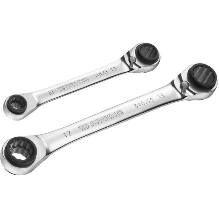 FACOM Set de 2 llaves Cuatro 1 FACOM Set de 2 llaves Cuatro 1